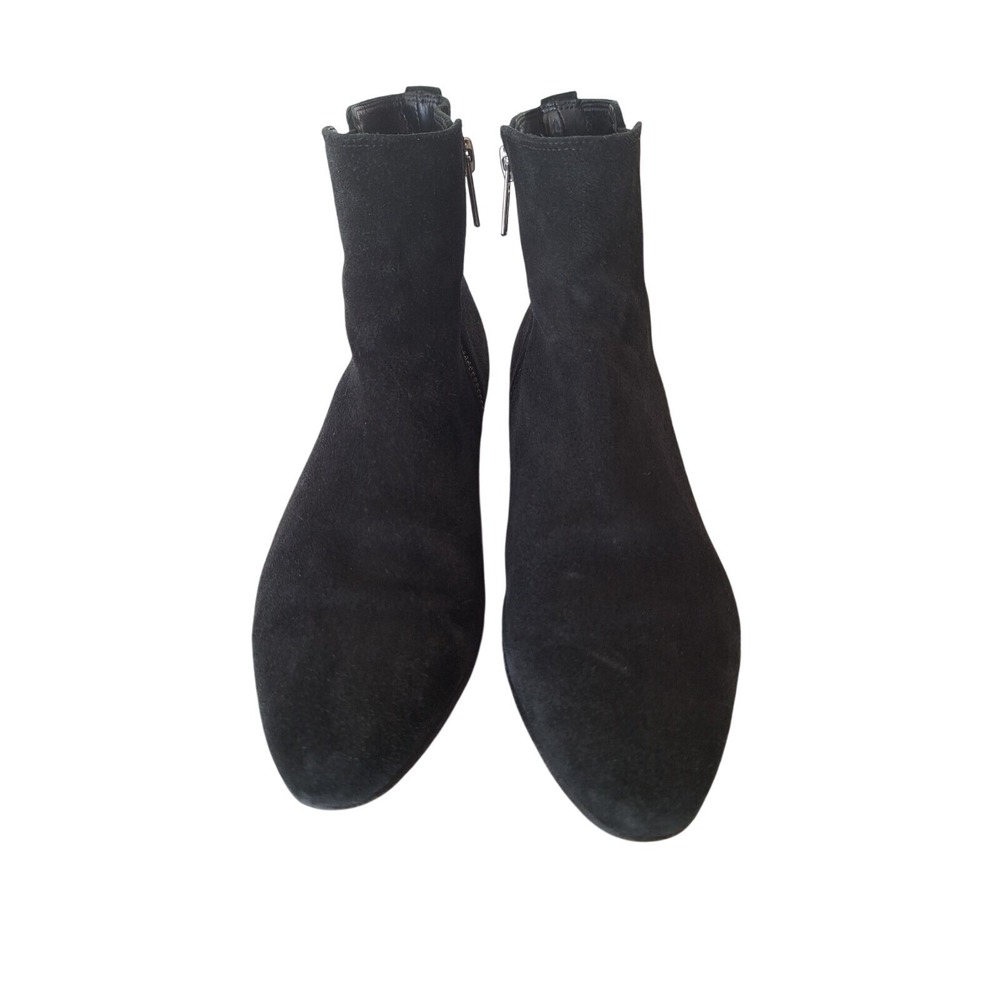 Isabel Marant Patsha Black Suede Stretch Ankle Booties size 37/7US‎